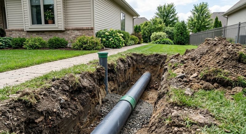 Underground Sewer Installation in Columbus, OH
