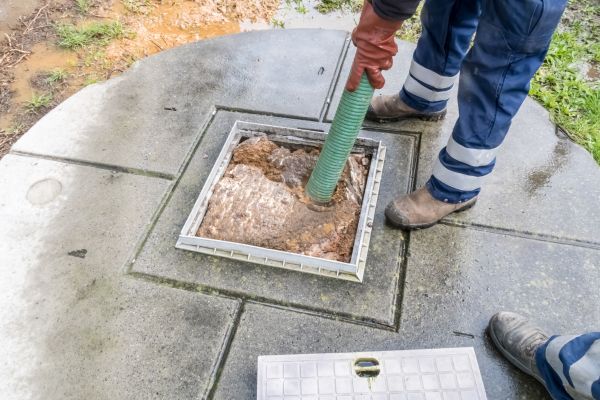 Trailer Septic Cleaning