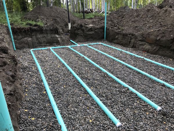 Drain Field Construction