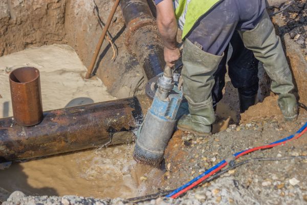 Sewage Pump Installation
