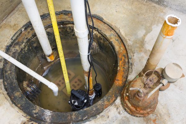 Sewage Sump Pump Installation