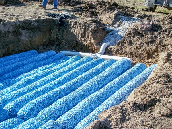 Septic Leach Field Install